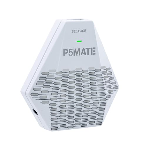 Besavior P5 Mate USB Adapter für PS5/PS5 Slim, PS5 Gaming Konverter Zubehör unterstützt Mehrspieler-Spiele, geringe Latenz, unterstützt mehrere Controller/Peripheriegeräte/Headsets/Mikrofone Bild 1