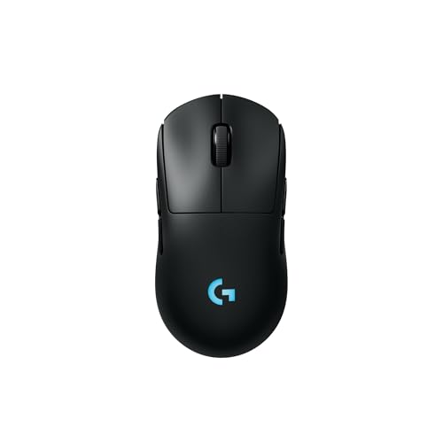 Logitech G PRO 2 Lightspeed kabellose Gaming-Maus Rechts-oder Linkshänder, mit bis zu 4 anpassbaren, umschaltbaren magnetischen Seitentasten, 44K-DPI-Sensor und USB-C-Ladefunktion, PC/Mac - Schwarz Bild 1