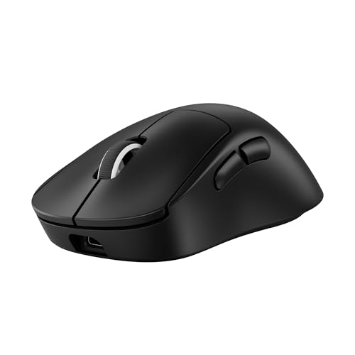 Logitech G PRO X SUPERLIGHT 2 DEX LIGHTSPEED kabellose Gaming-Maus, West Europa Verpackung, 60 g leichte, 8K Polling, 44k-DPI-Senso, USB-C, PC/Mac - Schwarz Bild 1