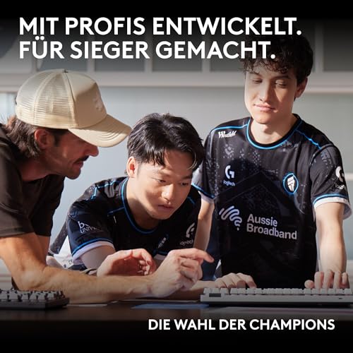 Logitech G PRO X SUPERLIGHT 2 DEX LIGHTSPEED kabellose Gaming-Maus, West Europa Verpackung, 60 g leichte, 8K Polling, 44k-DPI-Senso, USB-C, PC/Mac - Weiss Bild 3