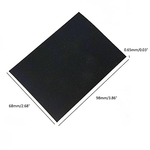 Schwarzes Maus-Griffband, Version für Gaming-Maus, verbesserter Feuchtigkeitstransport, einfach zu bedienen, 68 x 98 mm Bild 4