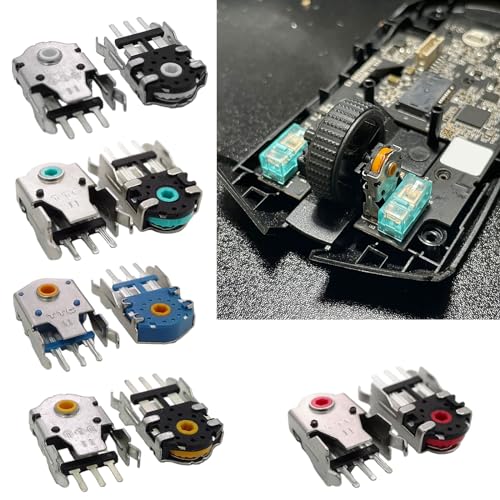 Maus-Encoder, 11 mm, Gold/Grün/Silber/Gold-Kerne, hohe Genauigkeit, für RIAVL 300, 600, 700 Maus-Decoder, 2 Stück Bild 6