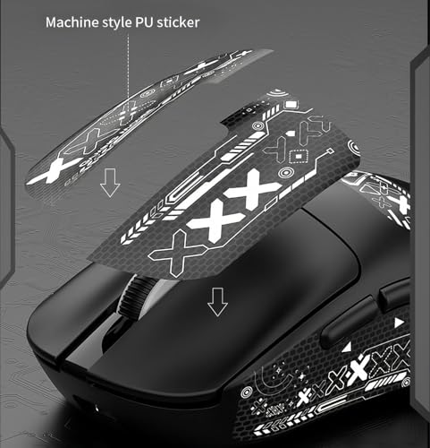 Kabellose Gaming-Maus mit 12000 DPI Einstellbare PU Aufkleber PAW-3311 Sensor 2.4G Tri-Mode Leichtgewicht Wiederaufladbar Langlebig für Laptop Computer Büro Zuhause Bild 2