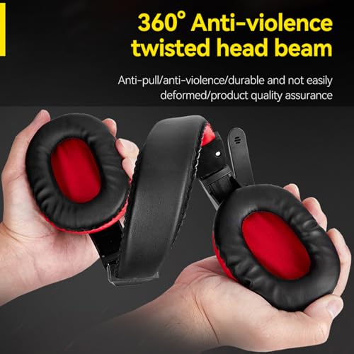 Gaming-Tastatur-Maus-Headset-Kombination mit Mauspad, kabelgebunden, farbenfrohe Hintergrundbeleuchtung, hohe Bewegungsgeschwindigkeit, Maus 1000, Gaming-Headset mit Mikrofon Bild 5