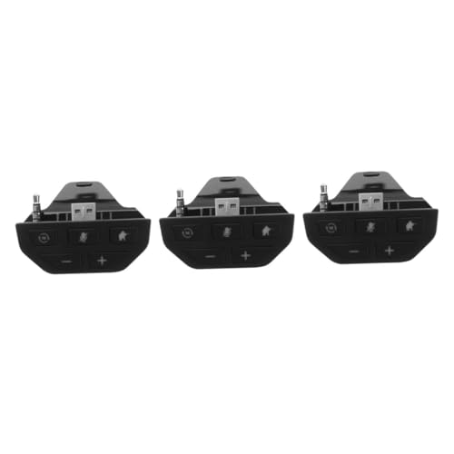 Uonlytech 3stücke Headset Adapter Für Controller Audio Converter Für Gaming Leicht Und Tragbar Kompatibel Mit Allen Game Controllern Einfaches Chat-Audio-Management Bild 5