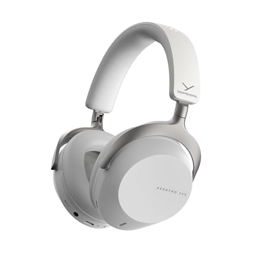 beyerdynamic AVENTHO 300 Wireless Over-Ear Kopfhörer mit aktiver Geräuschunterdrückung, 50 ST Akkulaufzeit, Bluetooth® 5.4, 3D-Audio, mit STELLAR.45, in Nordic Grey - neues Update per App verfügbar Bild 1