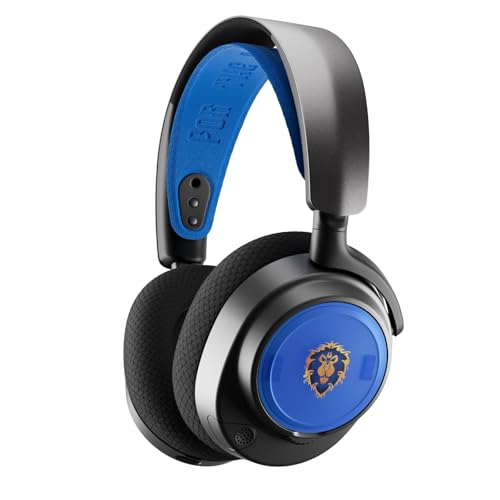 SteelSeries Arctis Nova Booster Pack - World of Warcraft Alliance Edition - Kostenloses In-Game-Item - Gaming-Headset-Zubehör - Nylon-Kopfband - Einzigartige Lautsprecherabdeckungen - Limited Edition Bild 4