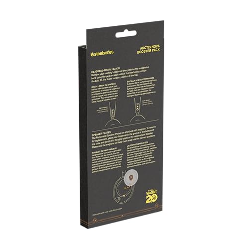 SteelSeries Arctis Nova Booster Pack - World of Warcraft Alliance Edition - Kostenloses In-Game-Item - Gaming-Headset-Zubehör - Nylon-Kopfband - Einzigartige Lautsprecherabdeckungen - Limited Edition Bild 6
