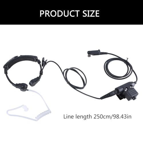 Professionelles Immersives Gaming-Headset, Halsmikrofon mit dehnbarem Design für Zwei-Wege-Taktik und Gaming-Nutzung Bild 6
