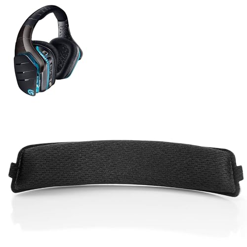 G935 Headset Ersatz Kopfband Kompatibel mit Logitech G935 G933 G635 G633 Wireless Gaming Headset(Textilgewebe Kopfbandpolster) Bild 1