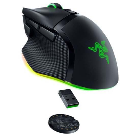 Razer Basilisk V3 Pro 35K - Vollständig anpassbare kabellose ergonomische Gaming-Maus mit Chroma RGB - 35K optischer Sensor (konfigurierbares Rad, 1K Hz Polling-Rate, 13 anpassbare Tasten) Schwarz Bild 4