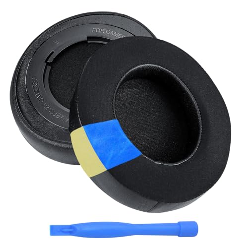 Ersatz Ohrpolster für Razer Kraken 7.1 V2 / Razer Kraken Pro V2 Gaming Kopfhörer von MMOBIEL - Kühl-Gel-Ohrpolster - Noise Isolation Ohrpolster - Schwarz Bild 1
