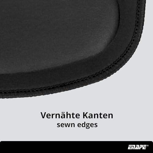Wrist Mousepad für Gaming & Büro mit Memory-Schaum – Maus Pad PC, Mouse Pads & Tastatur Unterlage Schreibtisch – Mousepad Anime, Schreibtischzubehör & Ablage (Violett) Bild 5
