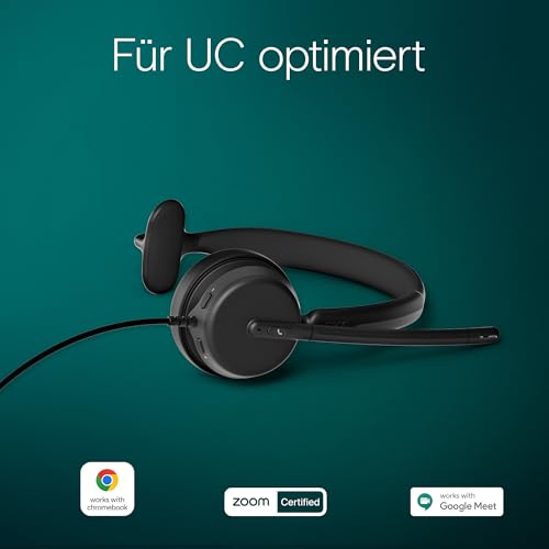 EPOS Impact 430 - Mono On-Ear kabelgebundenes USB-C & USB-A-Headset mit Noise-Cancelling-Mikrofon, Plug-and-Play, hochwertiger Klang, leichtes Design, für Remote Arbeit, Büroanrufe und Zoom-Meetings Bild 4