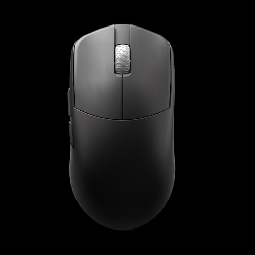 Lamzu MAYA X Kabellose Gaming-Maus, ultraleicht, 47 g, optischer Schalter, max 30000 dpi, symmetrisch, MCU Nordic 52840, staubdichter Encoder, PAW3950-Sensor (größerer Maya) Bild 2
