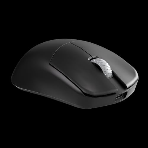 Lamzu MAYA X Kabellose Gaming-Maus, ultraleicht, 47 g, optischer Schalter, max 30000 dpi, symmetrisch, MCU Nordic 52840, staubdichter Encoder, PAW3950-Sensor (größerer Maya) Bild 7