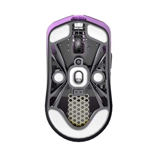 Lamzu MAYA X Kabellose Gaming-Maus, ultraleicht, 47 g, optischer Schalter, max 30000 dpi, symmetrisch, MCU Nordic 52840, staubdichter Encoder, PAW3950-Sensor (größerer Maya) Bild 2