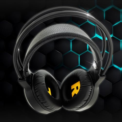 EMPIRE GAMING - Icarus S17 Gaming-Headset für PS5, PS4, Xbox One/Serie, PC, Mac, Smartphones, Tablets, Fernbedienung, HD-Stereo-Sound, Flexibles Mikrofon, Schwarz Bild 4