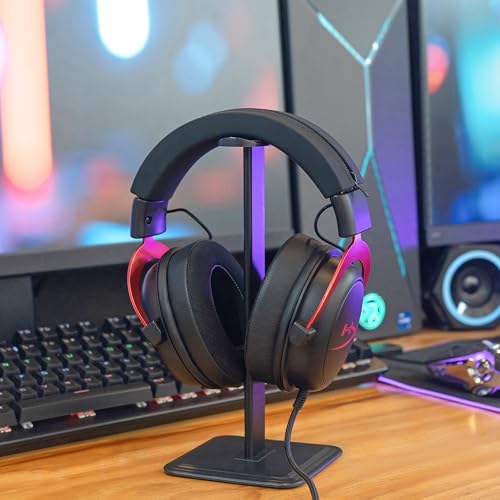 WC BandZ Cloud - Silikon Bügelhülle für HyperX Cloud Series von Wicked Cushions | Mehr Komfort, Stil und Schutz vor Schweiß | Black Bild 3