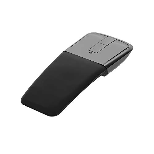 SENECESLI Faltbare Kabellose Arc Maus, Leise Reisemaus, Wiederaufladbar mit Touch Steuerung, Optische USB Computermäuse für PC, Laptop, Plug and Play Bild 6