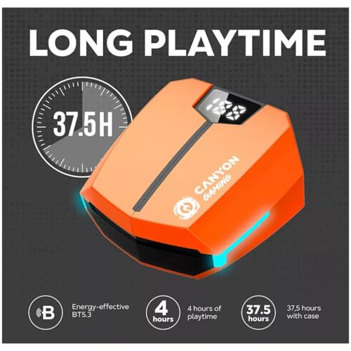 Canyon DoubleBee GTWS-2 In-Ear-Kopfhörer Gelb Bild 6