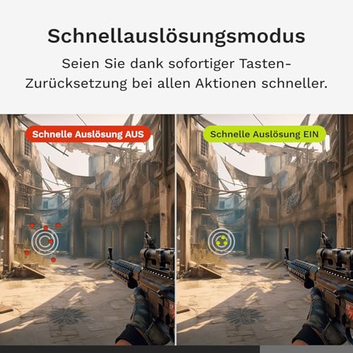 GLORIOUS Gaming GMMK 3 HE Tastatur Rapid Trigger: Hall-Effekt, 8k Abrufrate, MX/HE Schalter, Hot-Swap 100%, Dichtungssystem, Doubleshot PBT Tastenkappen, QWERTZ Deutsch (Schwarz) Bild 2