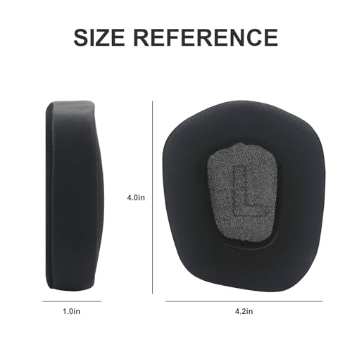 G733 Ersatz-Ohrpolster aus Netzstoff, kompatibel mit Logitech G733 Lightspeed RGB kabellosen Kopfhörern, Memory-Schaum, Ohrpolster, Ohrenschützer, Ohrmuscheln, Reparaturteile (Kühlende Gel) Bild 5