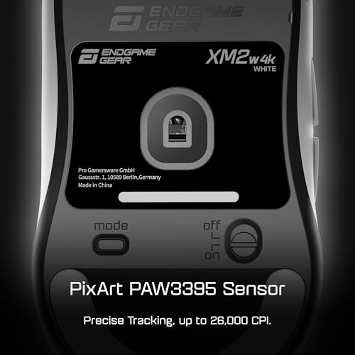ENDGAME GEAR XM2w 4k Wireless Gaming Maus, kabellos - weiß Bild 3
