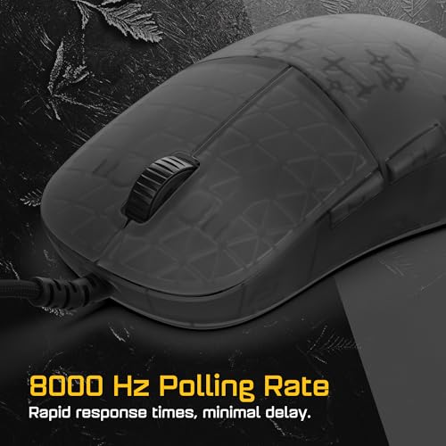 ENDGAME GEAR XM2 8k Gaming Maus - Kabelgebunden | GX Switches | PixArt PAW3395 Sensor | Dark Frost Bild 2