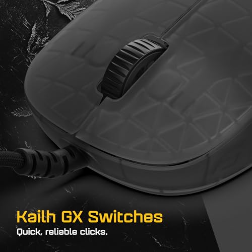 ENDGAME GEAR XM2 8k Gaming Maus - Kabelgebunden | GX Switches | PixArt PAW3395 Sensor | Dark Frost Bild 4
