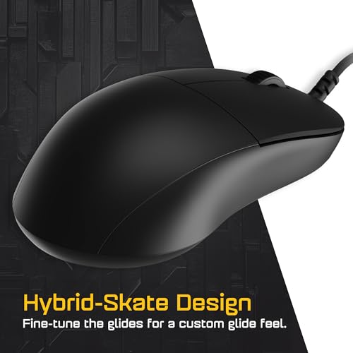 Endgame Gear XM2 8k Gaming-Maus, 8000 Hz, Abtastrate, Kailh GX-Schalter, PixArt-Sensor PAW3395, Ultraleicht, 52 g, Schwarze Edition Bild 6
