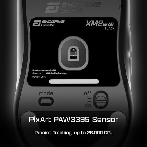ENDGAME GEAR XM2w 4k Wireless Gaming Maus, kabellos - schwarz Bild 3