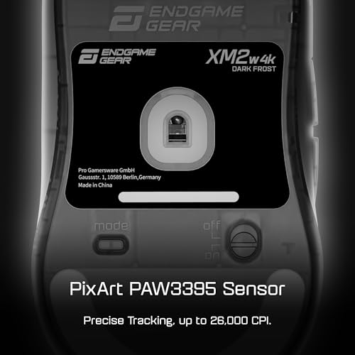 ENDGAME GEAR XM2w 4k Wireless Gaming Maus, kabellos - Dark Frost Bild 3