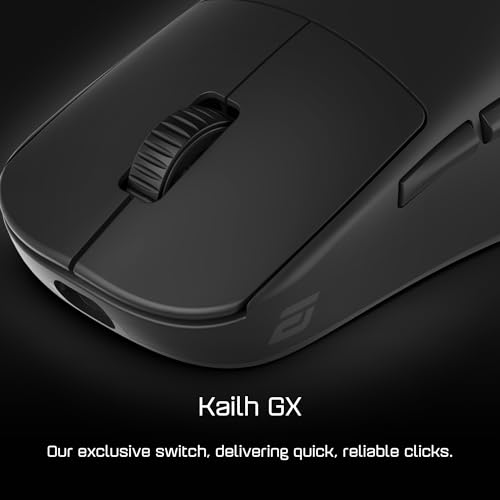 ENDGAME GEAR OP1w 4k Wireless Gaming Maus Schwarz - 4000Hz Polling Gaming Maus Kabellos | Ausgewählte GX Switches | PixArt PAW3395 Sensor - optische ohne Kabel Bild 3