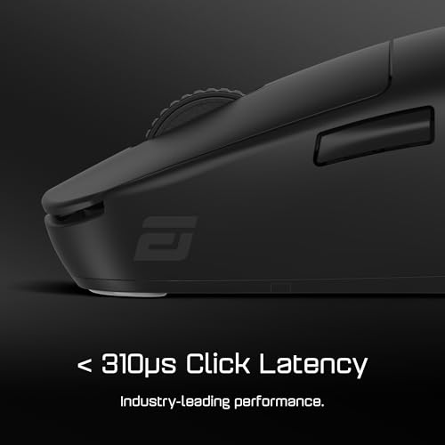 ENDGAME GEAR OP1w 4k Wireless Gaming Maus Schwarz - 4000Hz Polling Gaming Maus Kabellos | Ausgewählte GX Switches | PixArt PAW3395 Sensor - optische ohne Kabel Bild 6