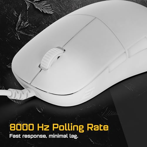 ENDGAME GEAR XM2 8k Gaming Maus, kabelgebunden - White Frost Bild 2