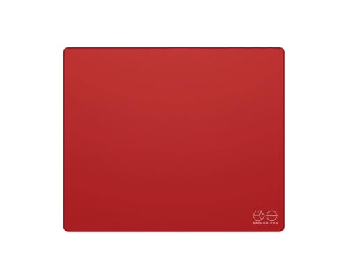 Lethal Gaming Gear Saturn PRO Gaming Mauspad - XL - XSOFT - Rot Rechteckig Schreibtischunterlage, Mousepad für Gaming PC (490 x 420mm) Bild 1