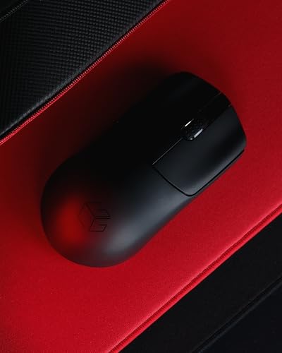 Lethal Gaming Gear Saturn PRO Gaming Mauspad - XL - XSOFT - Rot Rechteckig Schreibtischunterlage, Mousepad für Gaming PC (490 x 420mm) Bild 4