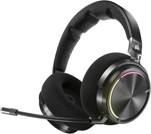 Corsair Virtuoso MAX Wireless für Xbox Gaming-Headset mit Bluetooth – Dolby Atmos, Aktive Geräuschunterdrückung, Mikrofon in Rundfunkqualität, für Xbox, PC, Mac – Kohlenstoff Bild 1