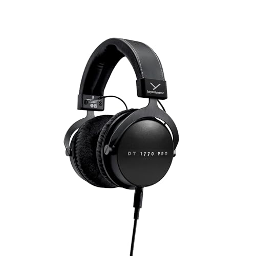 beyerdynamic DT 1770 PRO MKII Over-Ear-Studiokopfhörer in schwarz. Geschlossene Bauweise, steckbares Kabel Bild 1