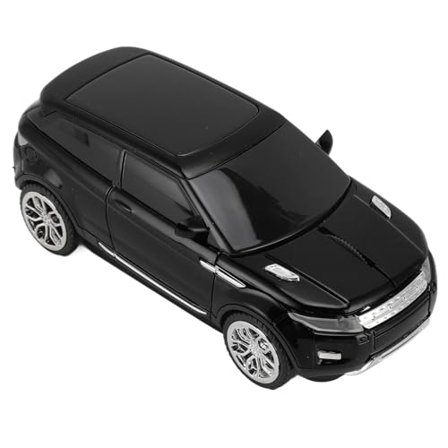 CCYLEZ Sportwagen-Maus, Coole Kabellose Maus in Autoform mit 1600 DPI und USB-Empfänger für Laptop (Black) Bild 7