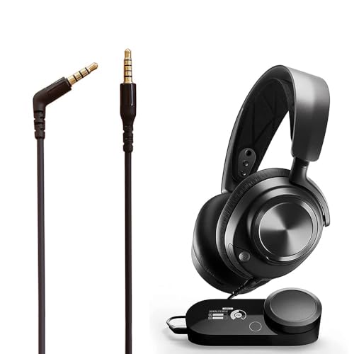 Ersatz-Audiokabel kompatibel mit SteelSeries Arctis Nova Pro, Arctis Nova 7 Gaming Headset (Schwarz/1,5 m) Bild 7