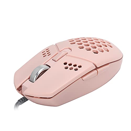 Topiky Ergonomische Kabelgebundene Gaming-Maus mit Lüfter, 4 Stufen Einstellbare DPI Bis zu 2000, Kabelgebundene Laptop-Gaming-Mäuse mit RGB-Lichtmodi für PC, Laptop, OS X Bild 4
