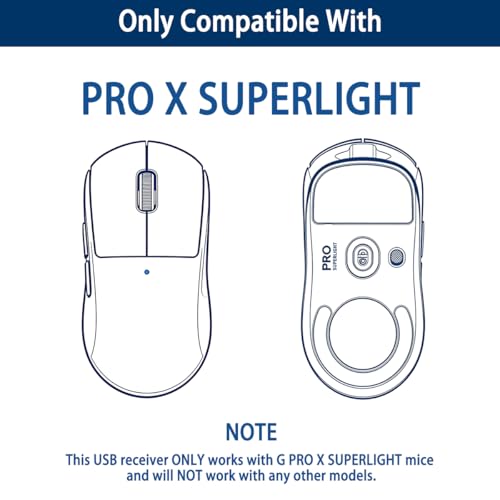 USB-Dongle-Maus-Empfänger-Adapter, Ersatz für Logitech G Pro X Superlight Wireless Gaming-Maus Bild 4