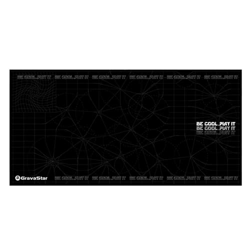 GravaStar Gaming-Mauspad (Schwarz) Bild 1