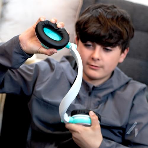 STEALTH C6-100 Gaming-Headset BURST Edition, Blaugrün, kompatibel mit aktuellen Konsolen, mit flexiblem Mikrofon, 3,5-mm-Klinkenstecker, 1,5 m Kabel, leicht, bequem und langlebig Bild 4