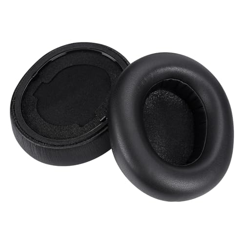 Ersatz Ohrpolster für SteelSeries Arctis Nova Pro Wireless Kopfhörer von MMOBIEL - Memory- Schaumstoff und Protein PU Kopfhörer Ohrpolster - Ersatzpolster – Schwarz Bild 2