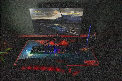 Konix Kabelgebundene Gaming-Maus Arcane 70 g für PC - 4 DPI-Stufen - Gummibeschichtung - Geflochtenes Kabel - Regenbogen-LED-Beleuchtung - Schwarz Bild 5