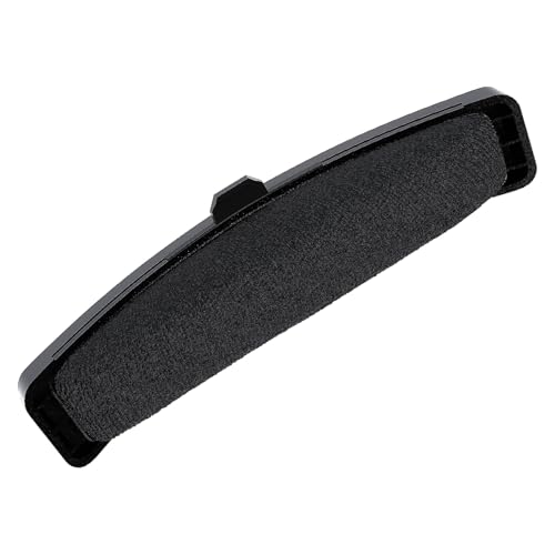 Stirnband Ersatz für Logitech G Astro A50 Gen 4 Kopfhörer von MMOBIEL – Velours Kopfbandpolster – Kopfhörer-Ersatzband - Headset Kopfkissen-Abdeckung Reparaturteil - Schwarz Bild 1
