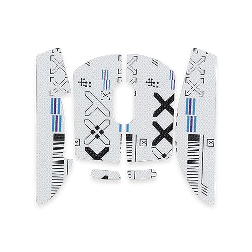 HUYUN Maus Seitenteile/Anti Schweiß Paste Grip Tape Ersatz für Logit G Pro X Superlight zweite Generation Wireless Gaming Maus (Weiß) Bild 1